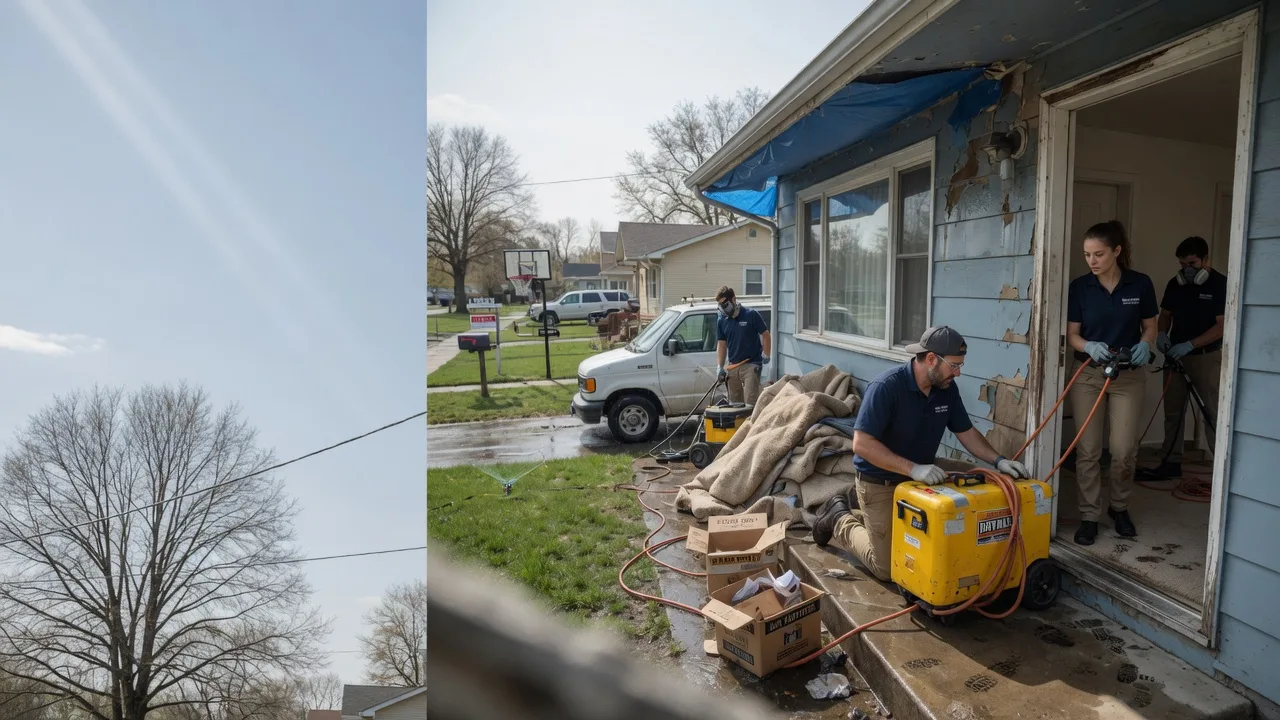 Basement Flood Cleanup in Ford, KS near me